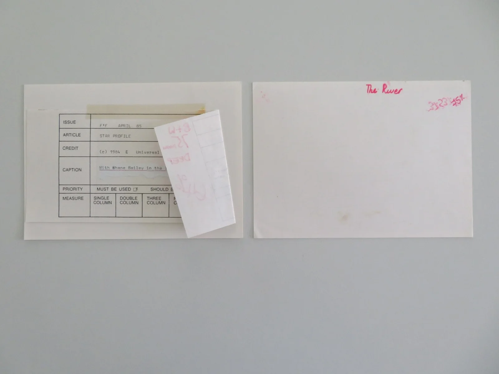 The River Movie Still Photo Lot Of 2 Sissy Spacek Mel Gibson 1984, изображение 2