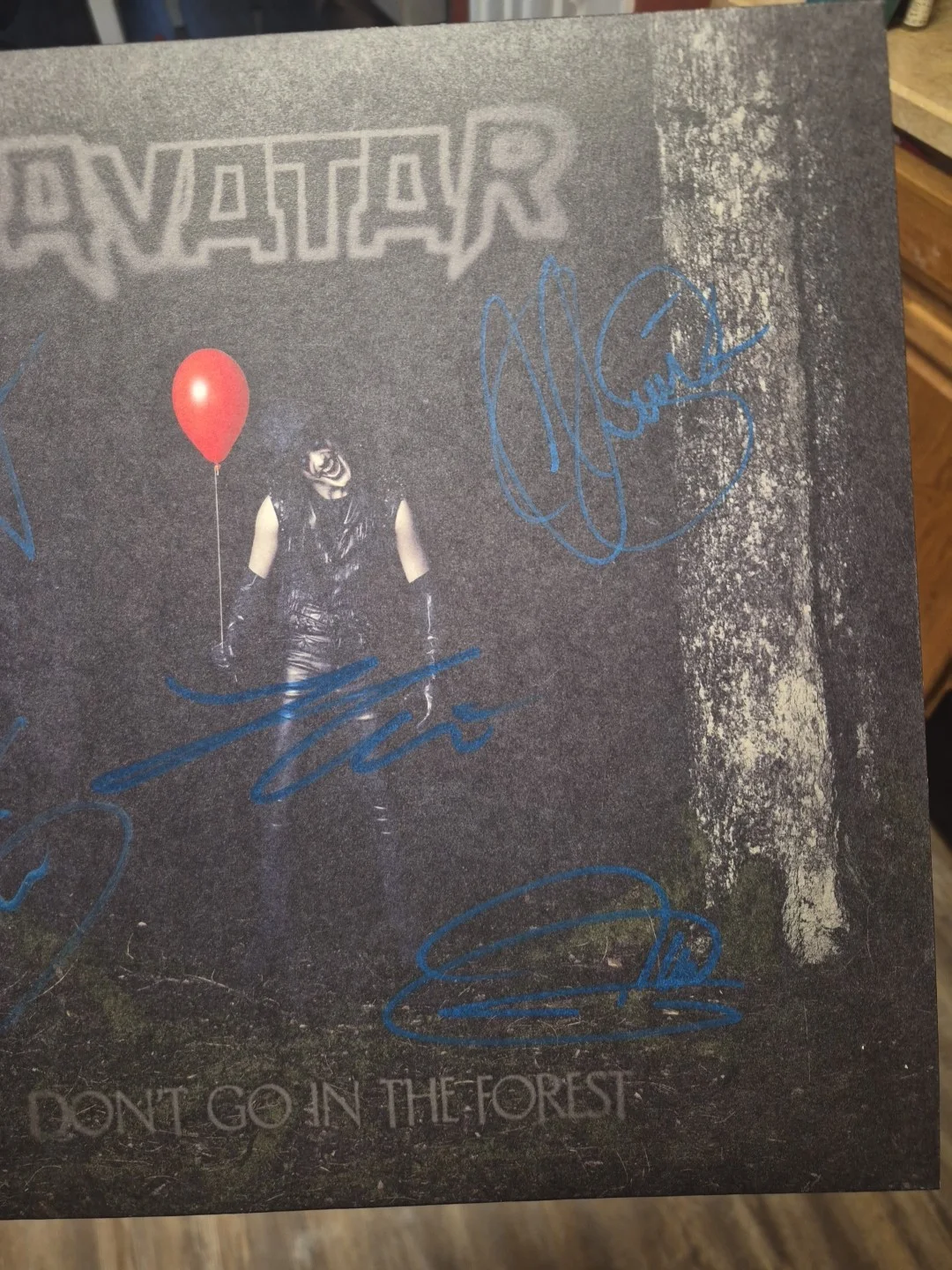 Avatar Metal Rock Band Musicians Signed Don't Go In The Forest VINYL Record New, изображение 2