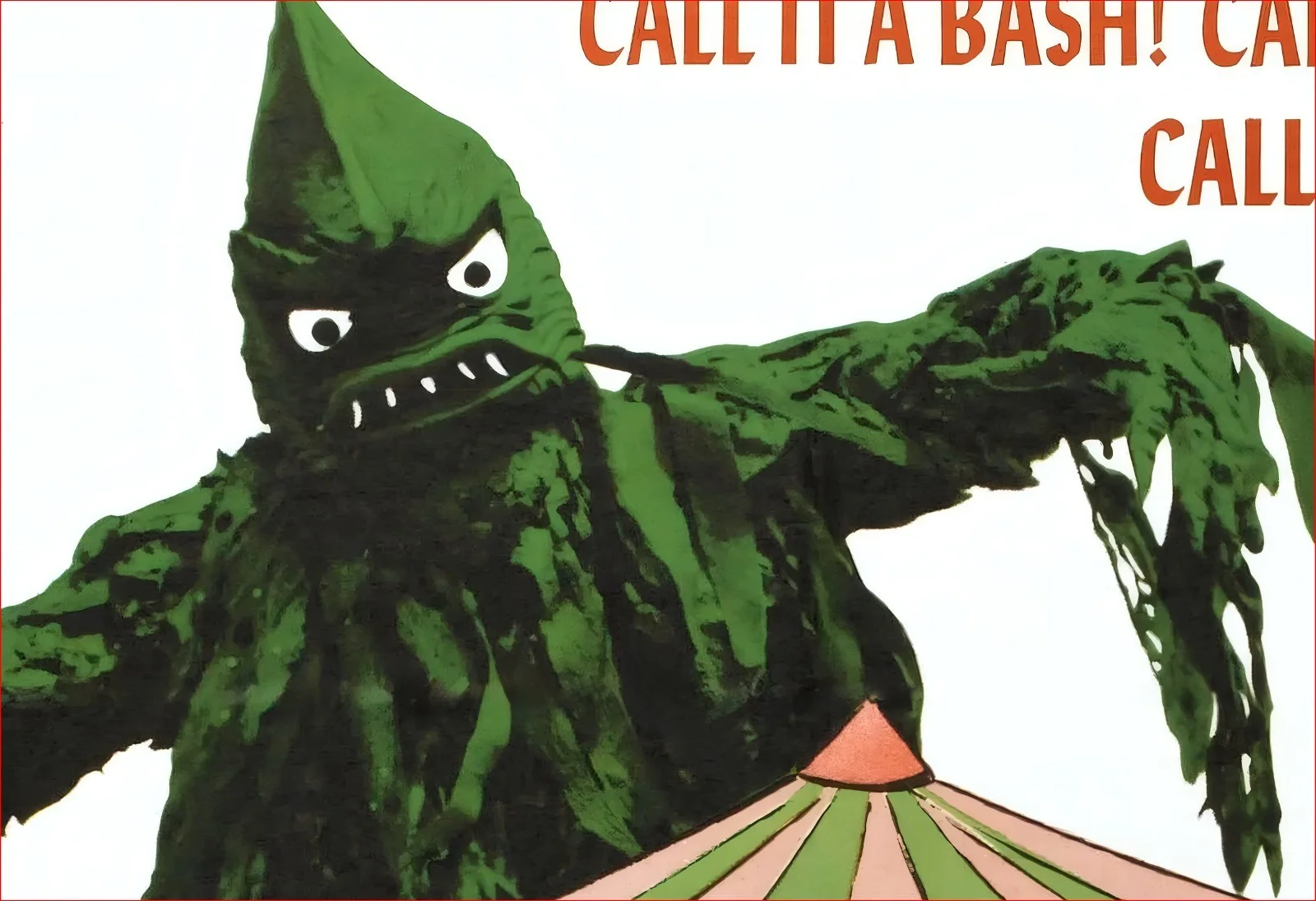 The Beach Girls and the Monster - 1965 Restored 27.2" x 41" US One Sheet Poster, изображение 5