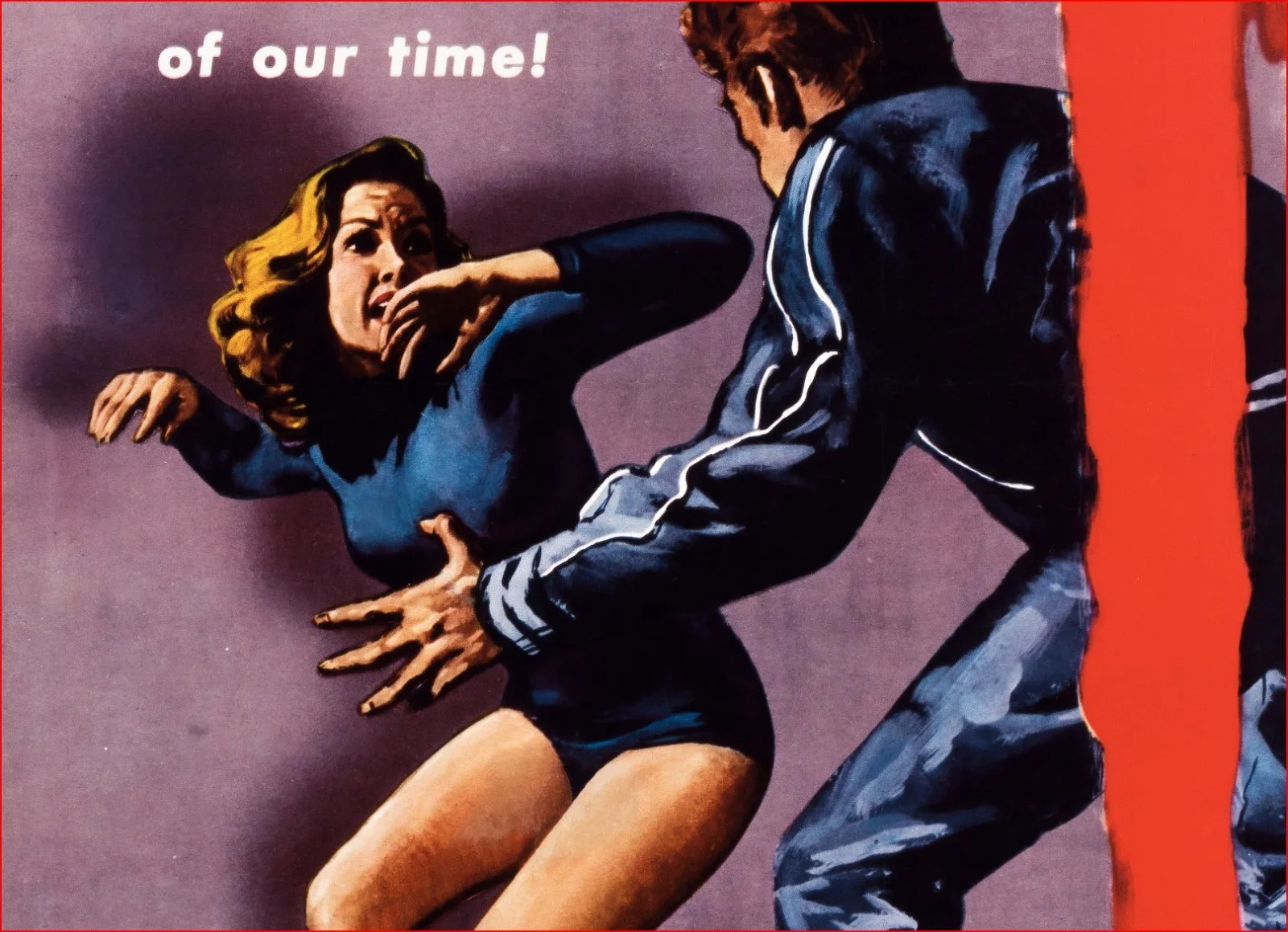 I Was a Teenage Werewolf - 1957 Exploitation Restored 27.2" x 41" US One Sheet, image 5