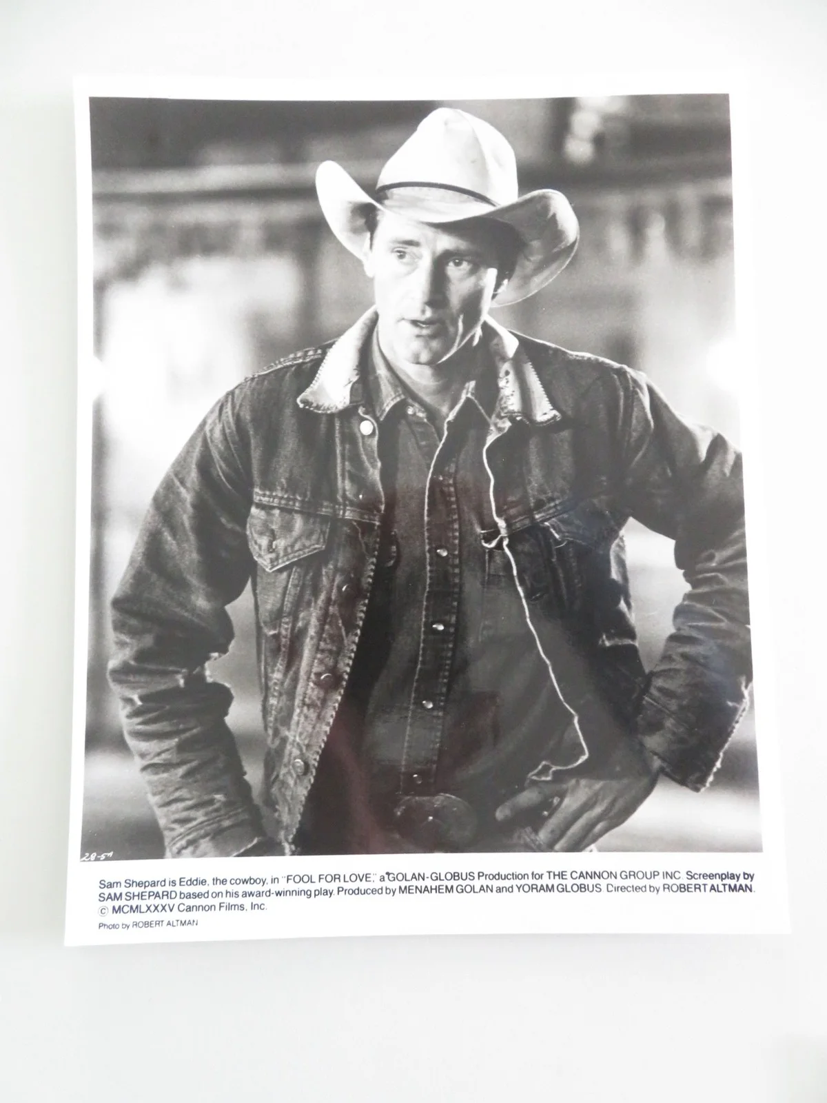 Fool for Love Movie Still Photo Lot Of 7 Kim Basinger Harry Dean Stanton 1985, изображение 4