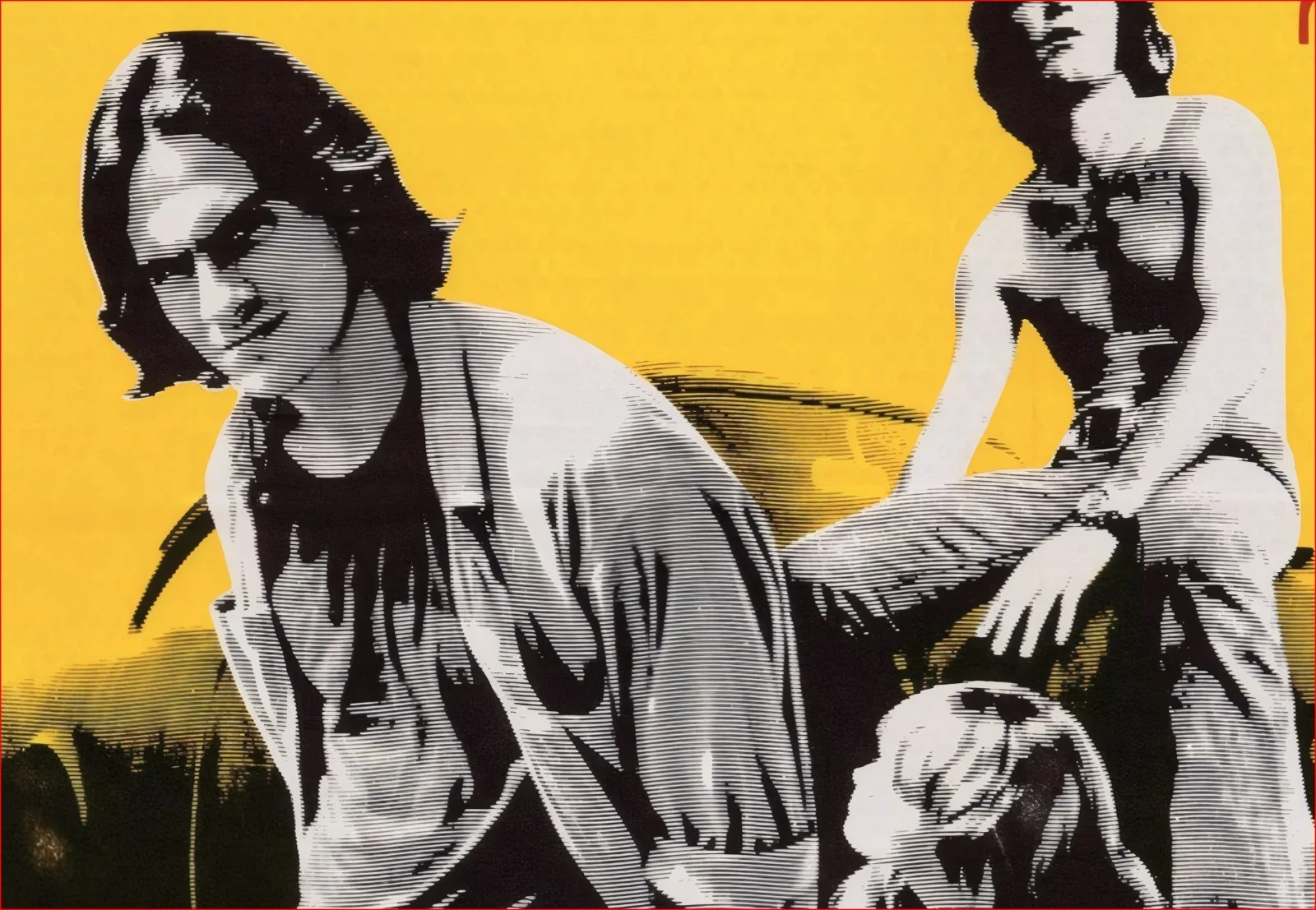 Two-Lane Blacktop - 1971 Western Action Restored 27.2" x 41" US One Sheet Poster, image 5