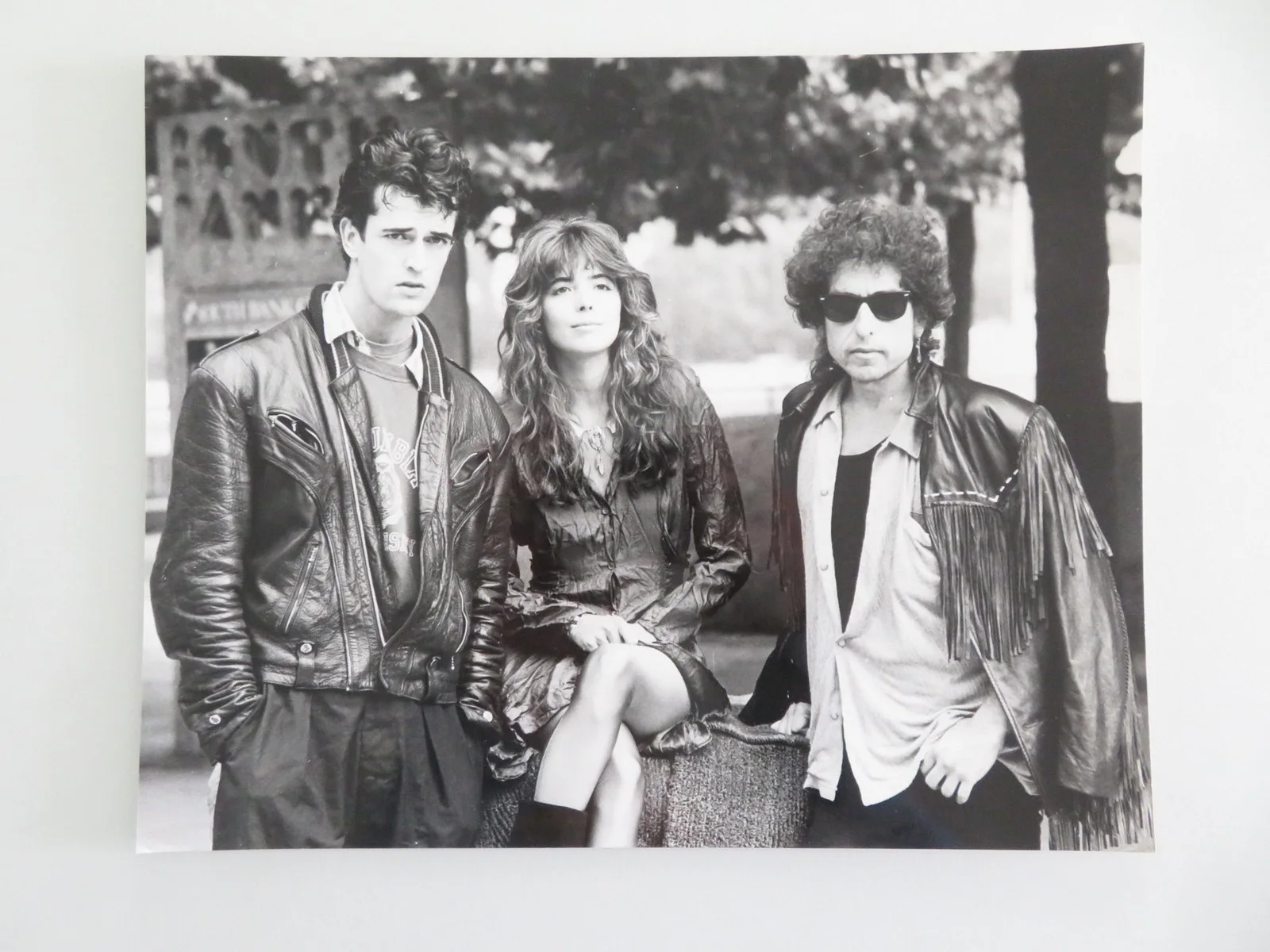 Hearts of Fire Movie Still Photo Lot Of 2 Bob Dylan Rupert Everett 1987, изображение 3