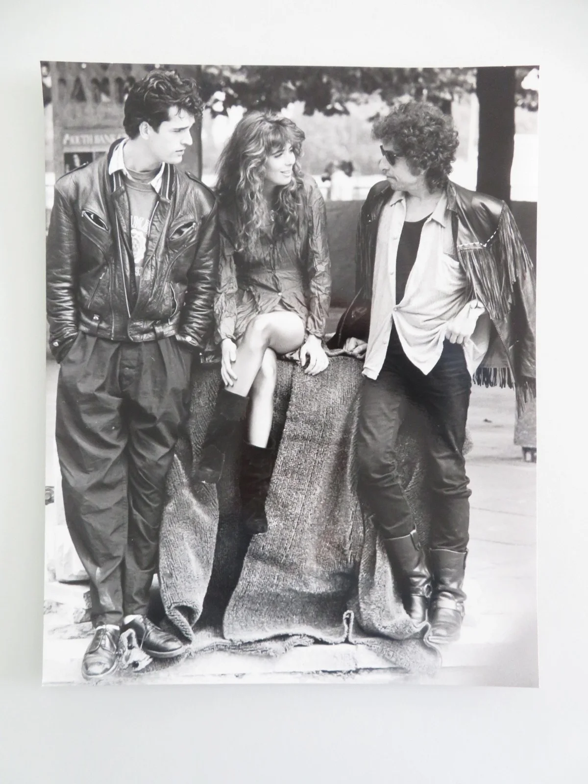 Hearts of Fire Movie Still Photo Lot Of 2 Bob Dylan Rupert Everett 1987, изображение 4