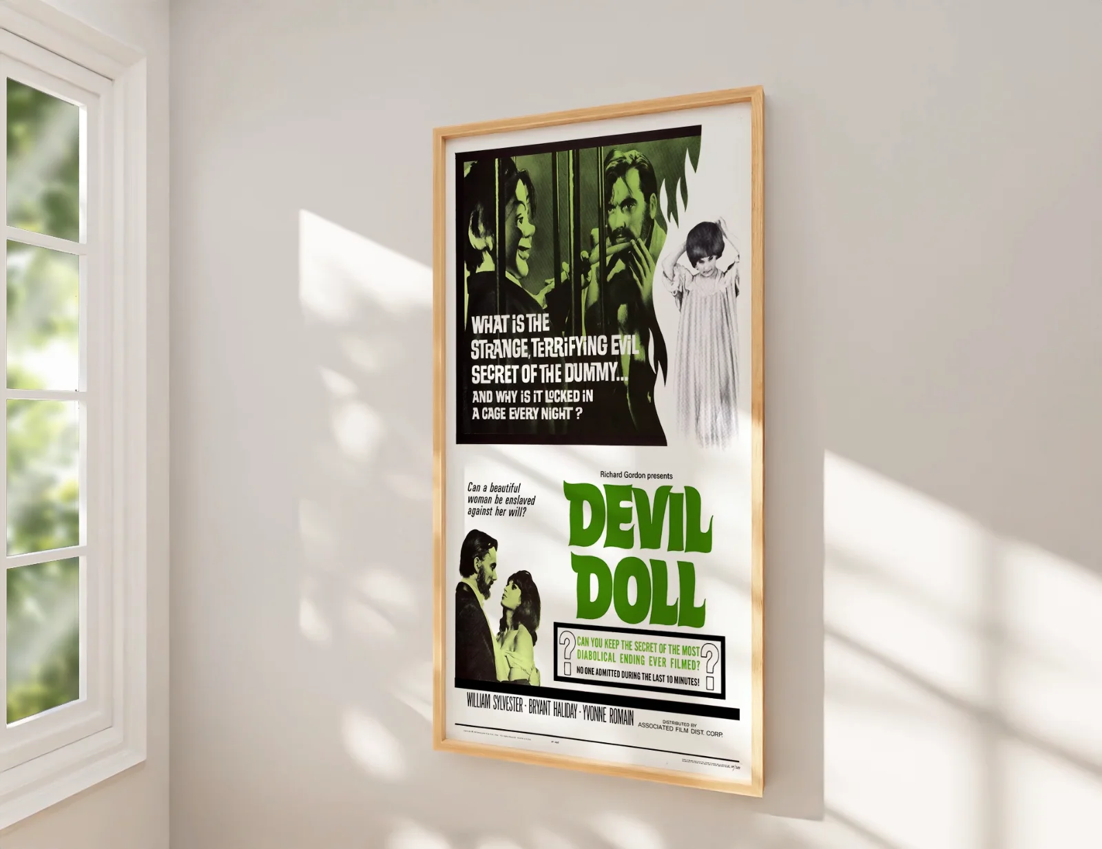 Devil Doll - 1964 Horror Drama Restored 27.2" x 41" US One Sheet Poster, image 2