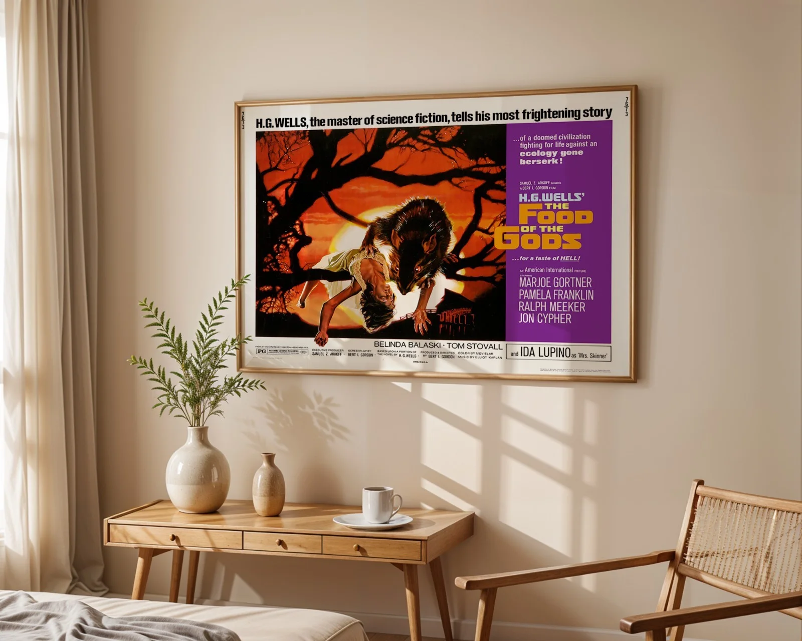The Food of the Gods - 1976 Eco-Horror Sci-fi Restored 30" x 40" UK Quad, изображение 4