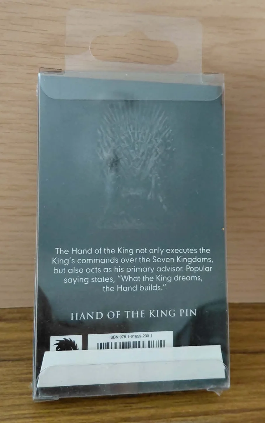 Game of Thrones HBO Series - Hand of The King - Pin Boxed, image 3