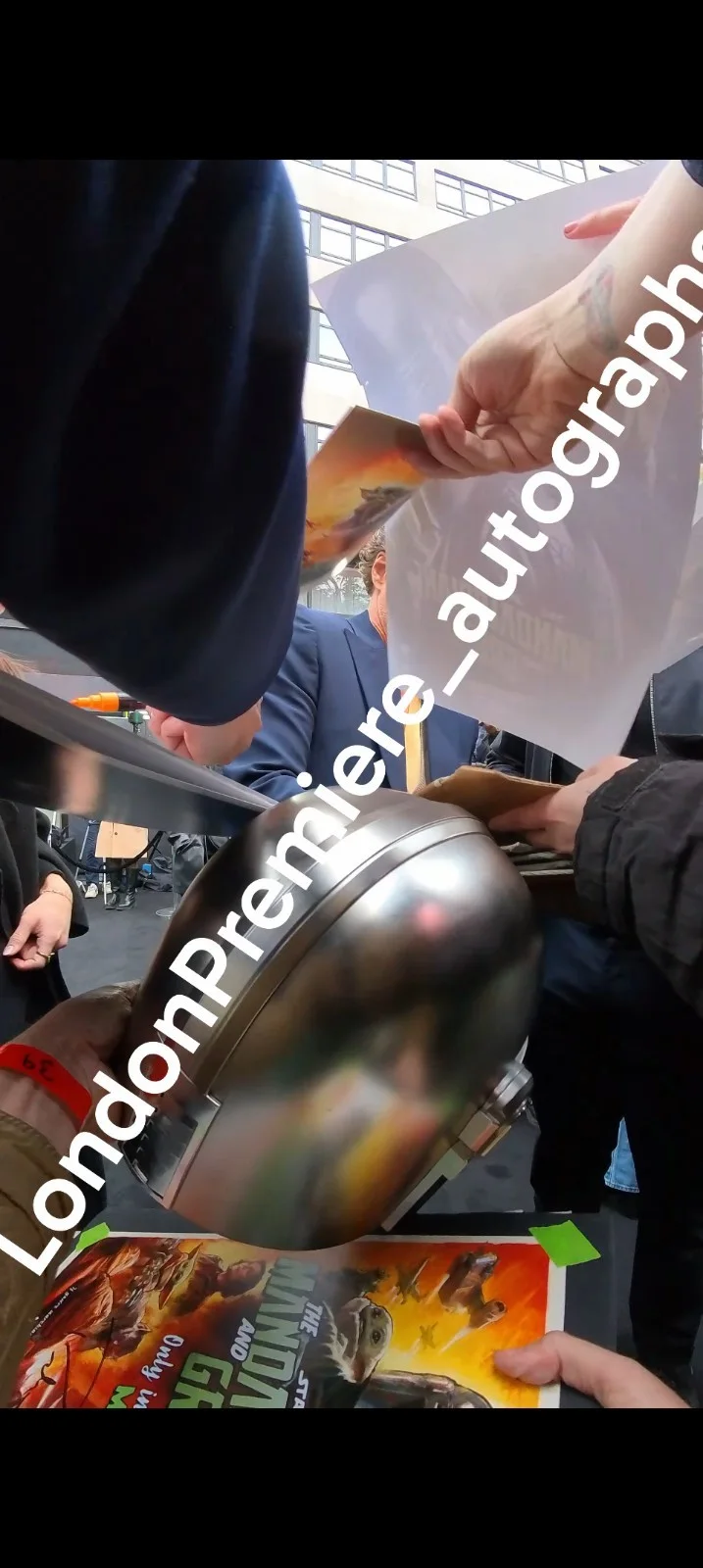 Pedro Pascal Signed 15x10 The Mandalorian And Grugo Poster Print Video Proof, изображение 2
