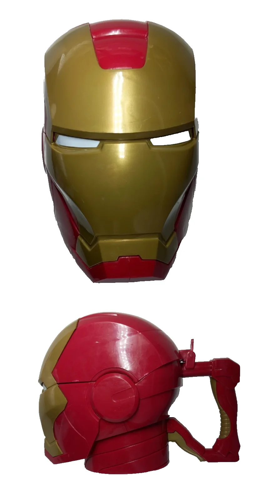 Marvel Disney Parks Iron Man Helmet Sipper Drink Snack Flip Top Cup / Mug, image 2