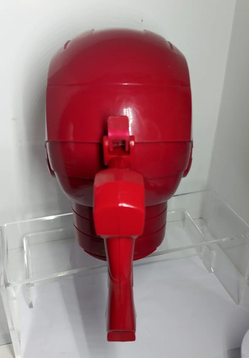 Marvel Disney Parks Iron Man Helmet Sipper Drink Snack Flip Top Cup / Mug, image 4