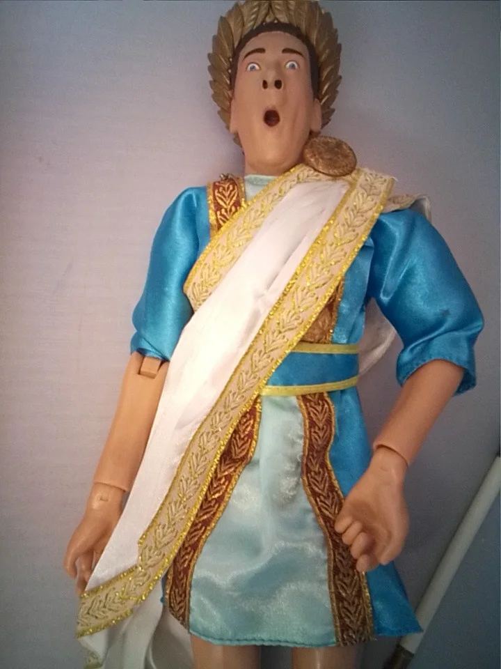 Carry On Cleo Kenneth Williams Deluxe Action Figure,No Talking Base, Boxed, image 5