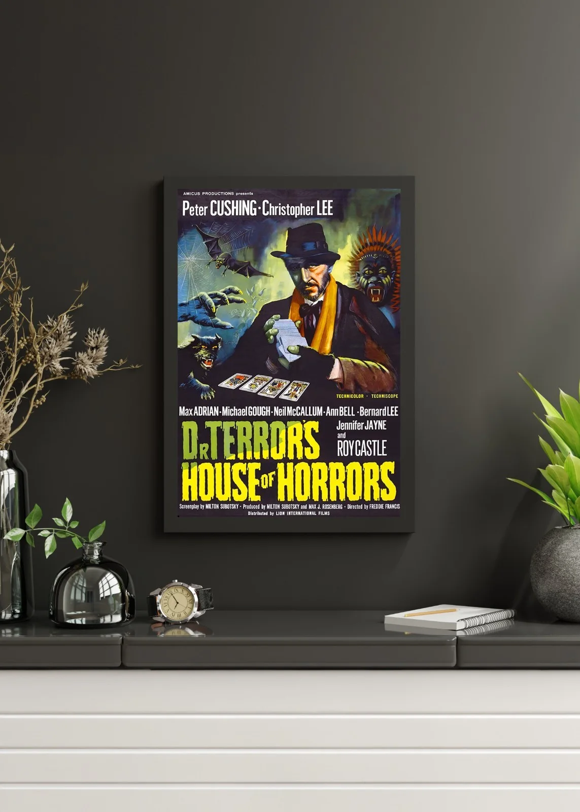 Dr Terror's House of Horrors - 1965 Amicus Horror Anthology - 24" x 18", изображение 4