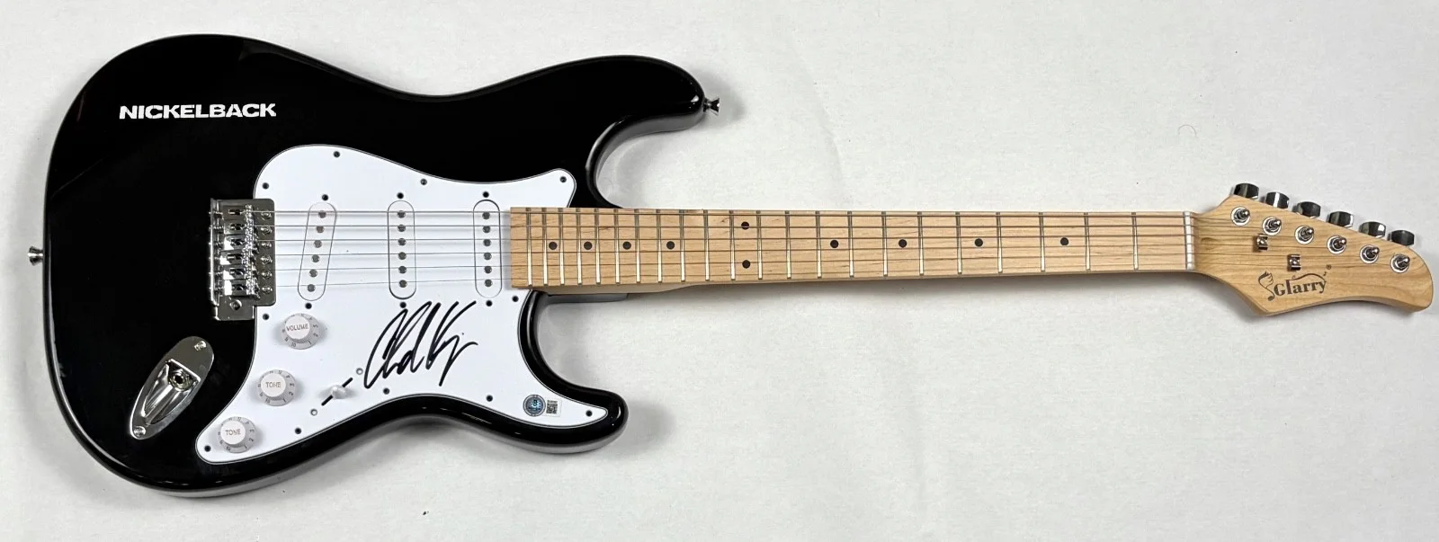 Chad Kroeger Nickelback Signed Autograph Electric Guitar Lead Singer Beckett COA, image 3