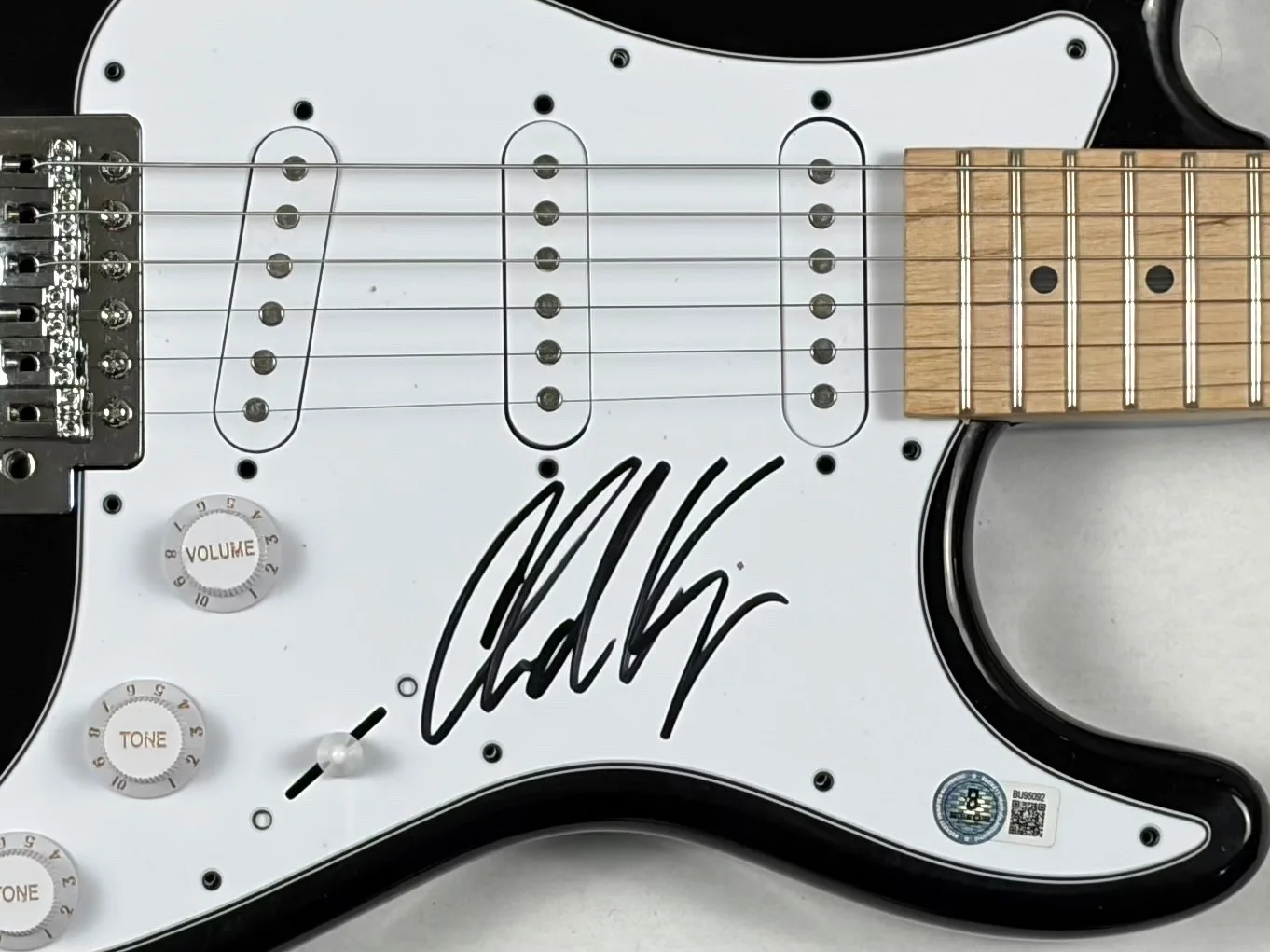 Chad Kroeger Nickelback Signed Autograph Electric Guitar Lead Singer Beckett COA, image 5