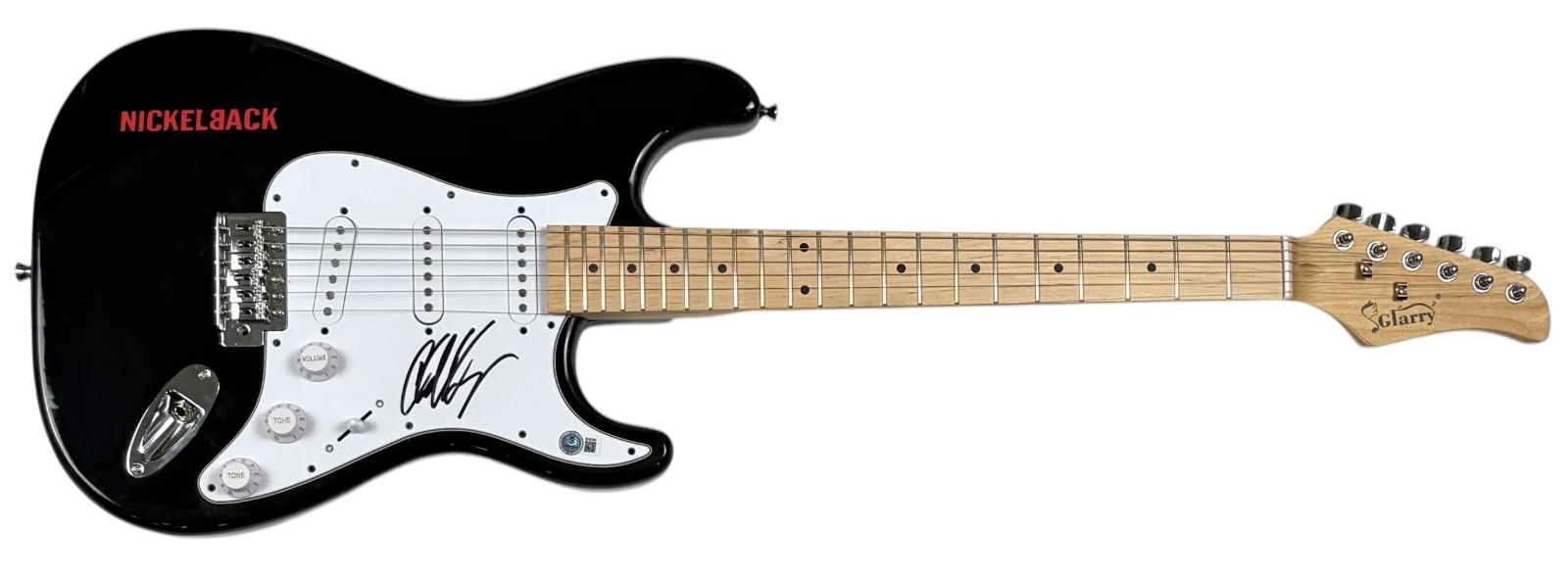Chad Kroeger Nickelback Signed Autograph Electric Guitar Lead Singer Beckett COA, изображение 2