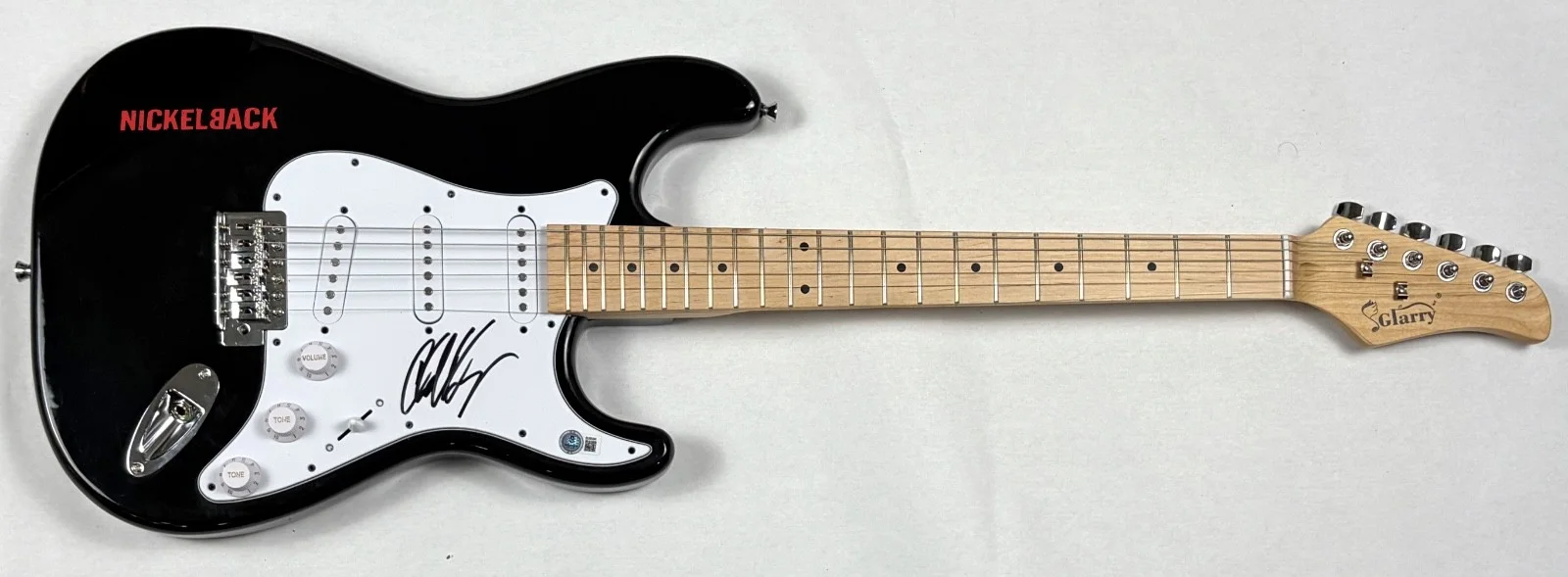 Chad Kroeger Nickelback Signed Autograph Electric Guitar Lead Singer Beckett COA, изображение 3