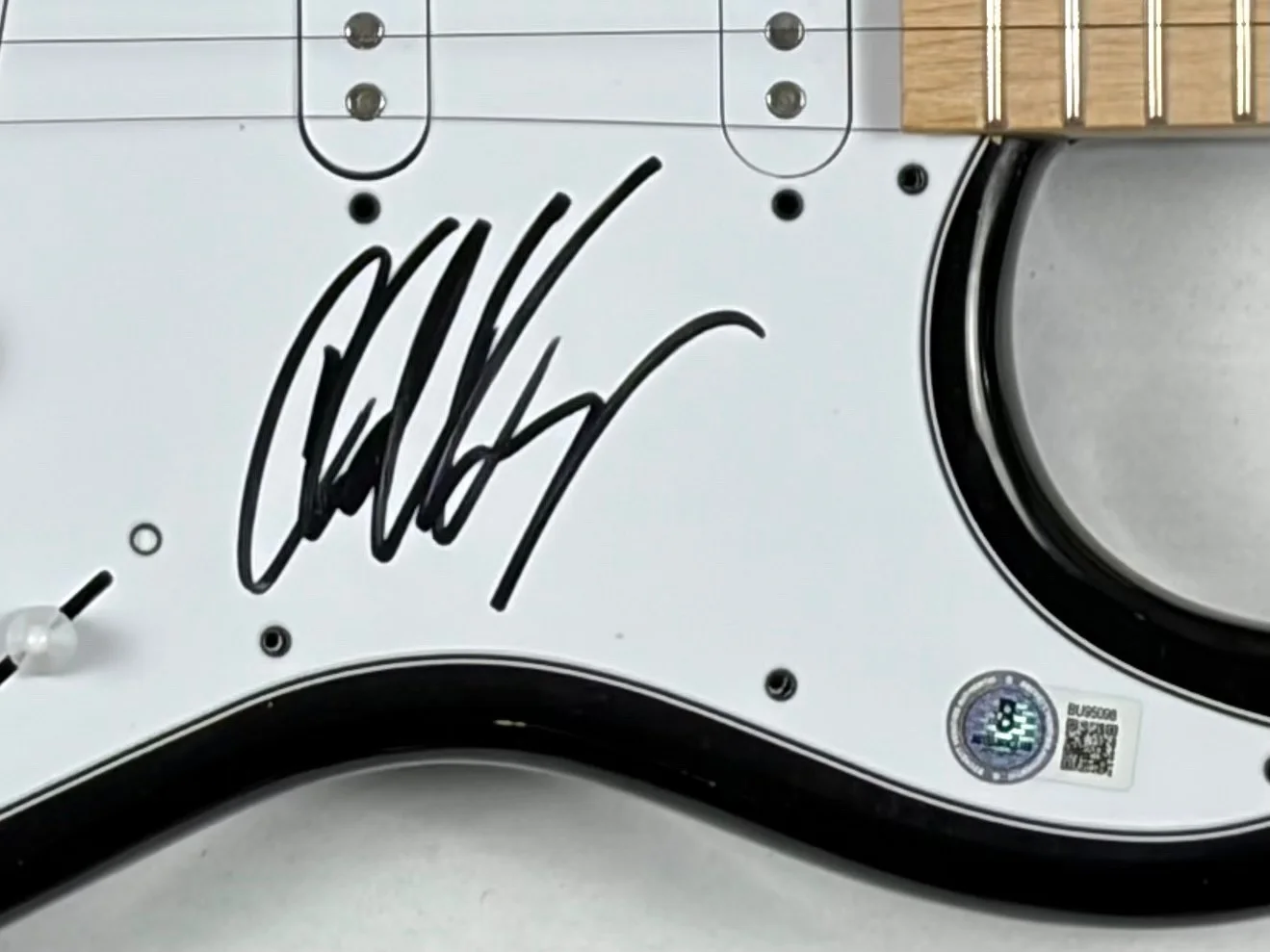 Chad Kroeger Nickelback Signed Autograph Electric Guitar Lead Singer Beckett COA, изображение 5