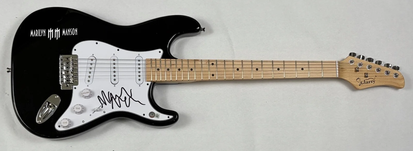 Marilyn Manson Signed Autograph Electric Guitar Beckett BAS COA, изображение 3