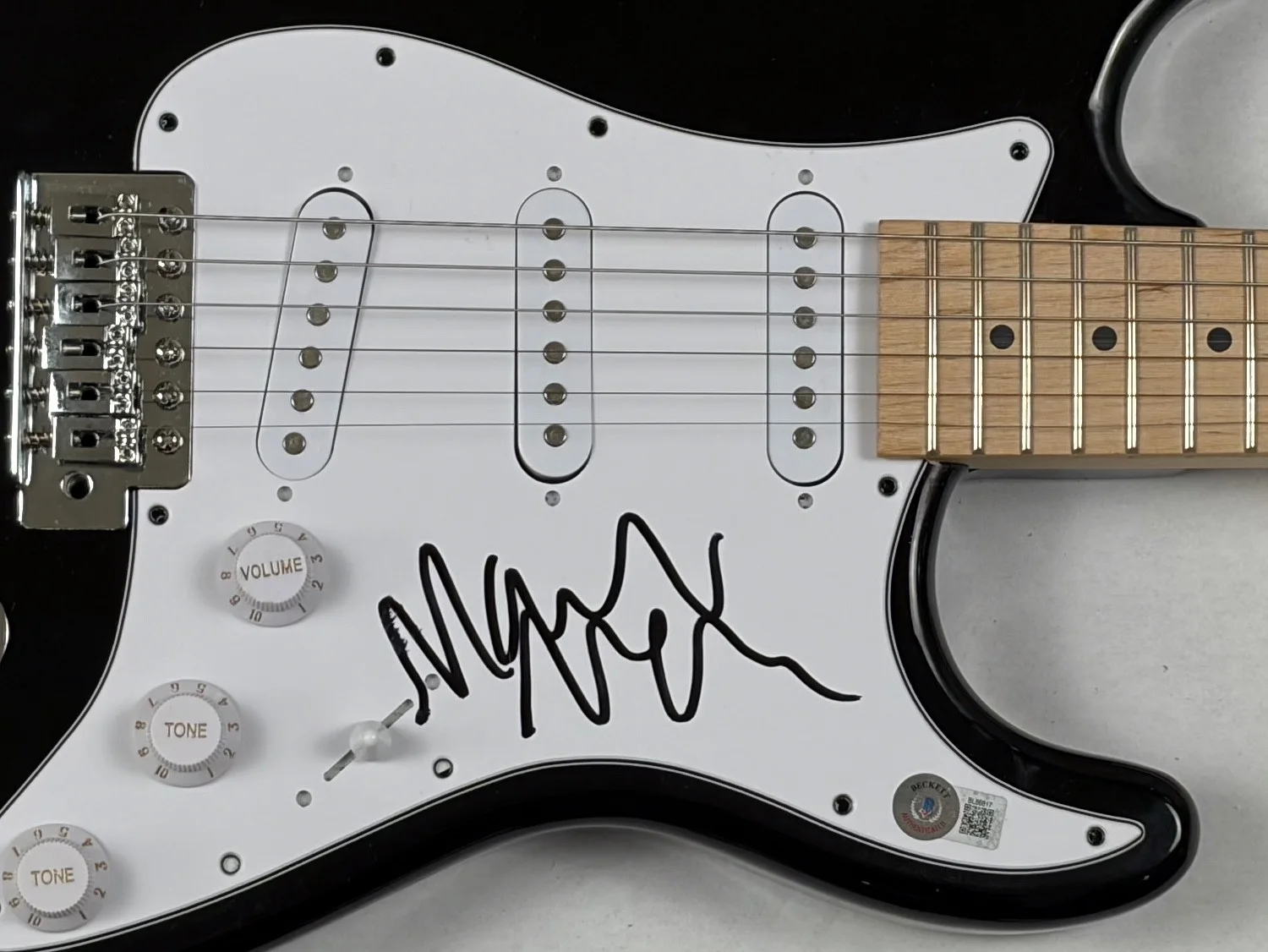 Marilyn Manson Signed Autograph Electric Guitar Beckett BAS COA, изображение 4