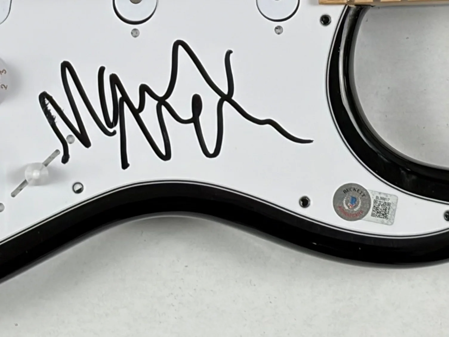 Marilyn Manson Signed Autograph Electric Guitar Beckett BAS COA, изображение 5