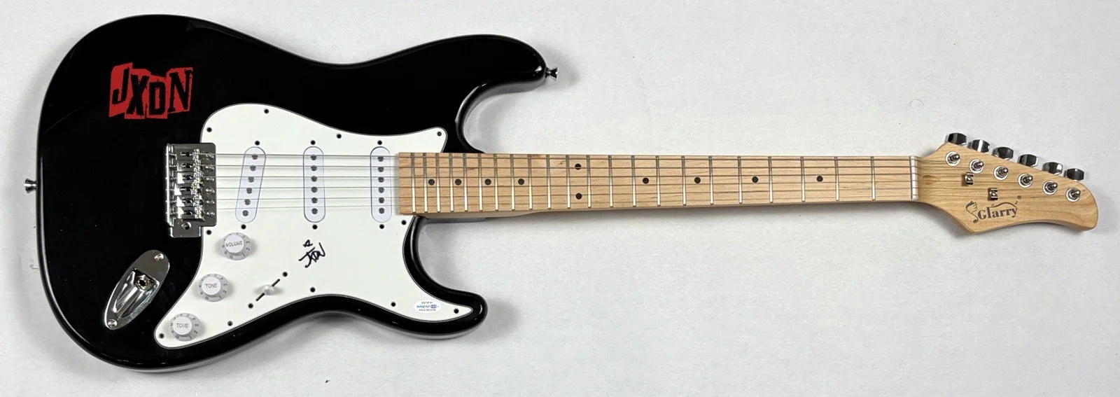 JXDN Jaden Hossler Signed Autograph Electric Guitar Tell Me About Tomorrow ACOA, изображение 2
