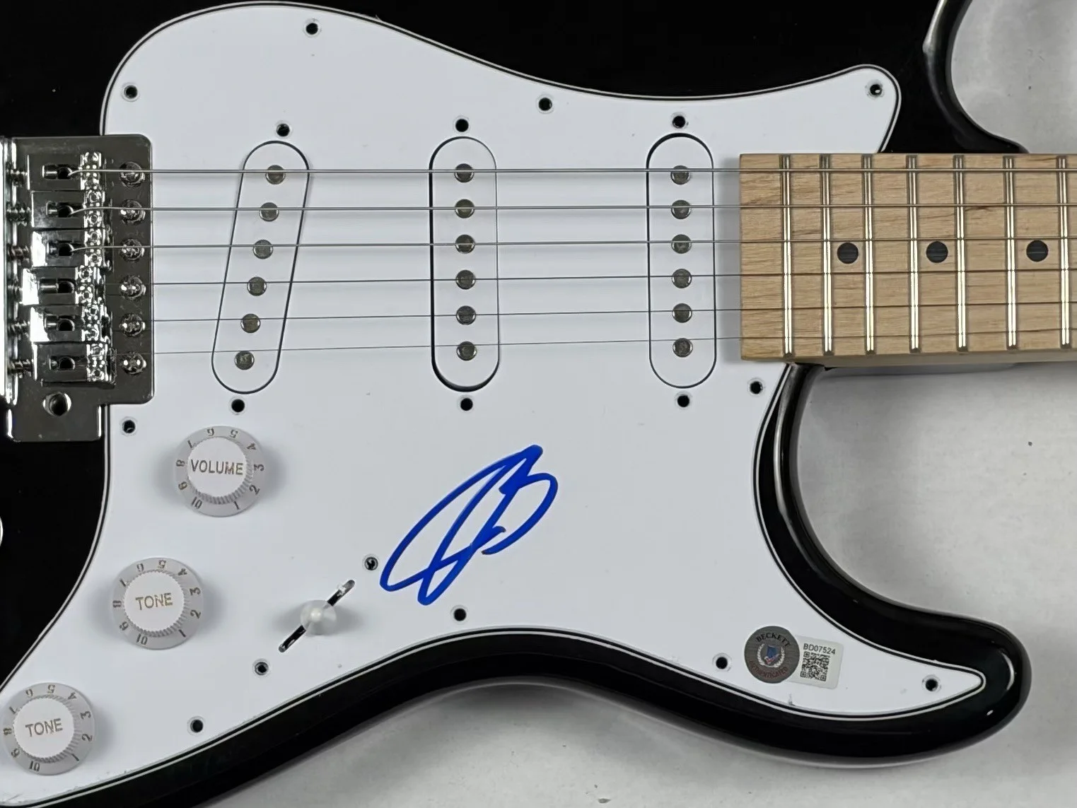 Joe Bonamassa autógrafo assinado guitarra elétrica blues rock guitarrista Beckett certificado de autenticidade, изображение 4