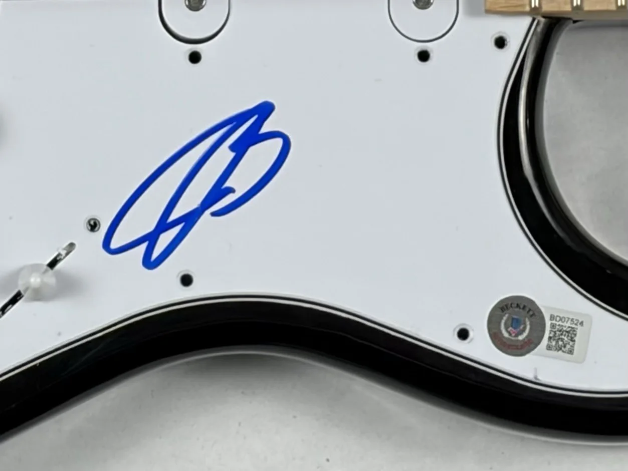 Joe Bonamassa autógrafo assinado guitarra elétrica blues rock guitarrista Beckett certificado de autenticidade, изображение 5