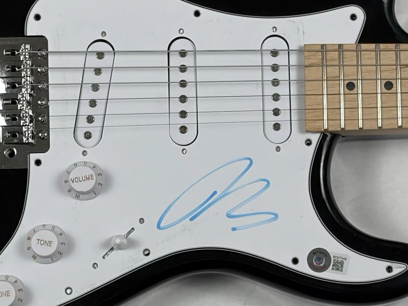 Joe Bonamassa Signed Autograph Electric Guitar Blues Rock Guitarist Beckett COA, изображение 3