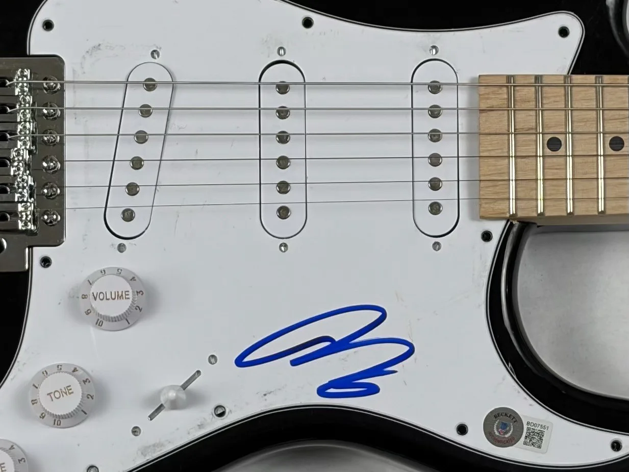 Joe Bonamassa Signed Autograph Electric Guitar Blues Rock Guitarist Beckett COA, изображение 4