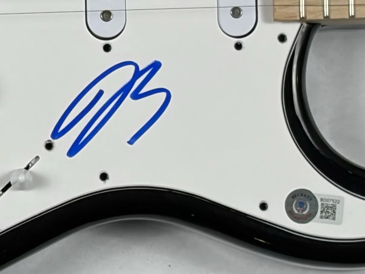 Joe Bonamassa Signed Autograph Electric Guitar Blues Rock Guitarist BD07522, изображение 5