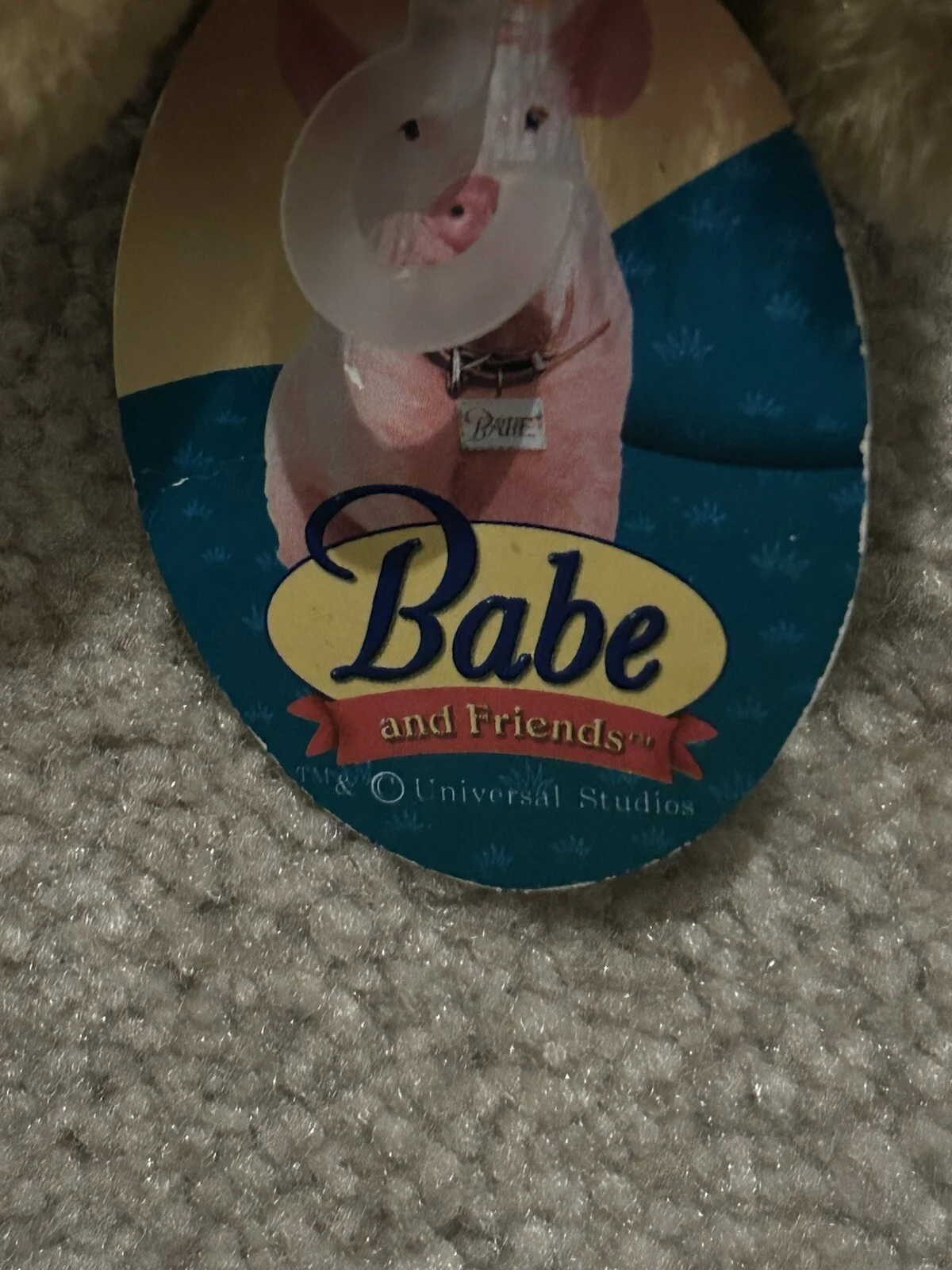 BABE #PigintheCity #Horse #Magnet #Vintage#Soft Toy#UniversalStudios BNWT #90s, image 3