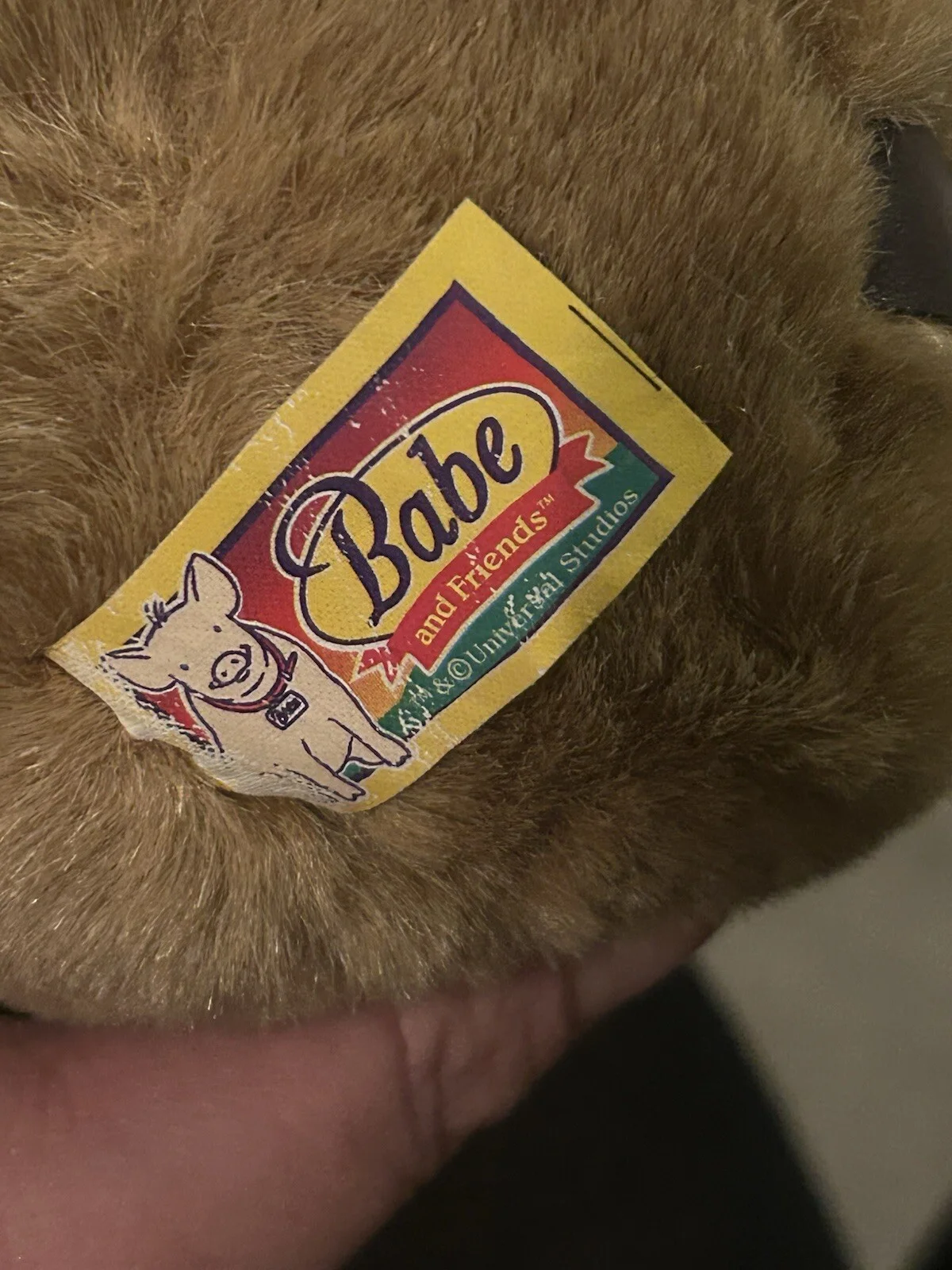 BABE #PigintheCity #Horse #Magnet #Vintage#Soft Toy#UniversalStudios BNWT #90s, image 4
