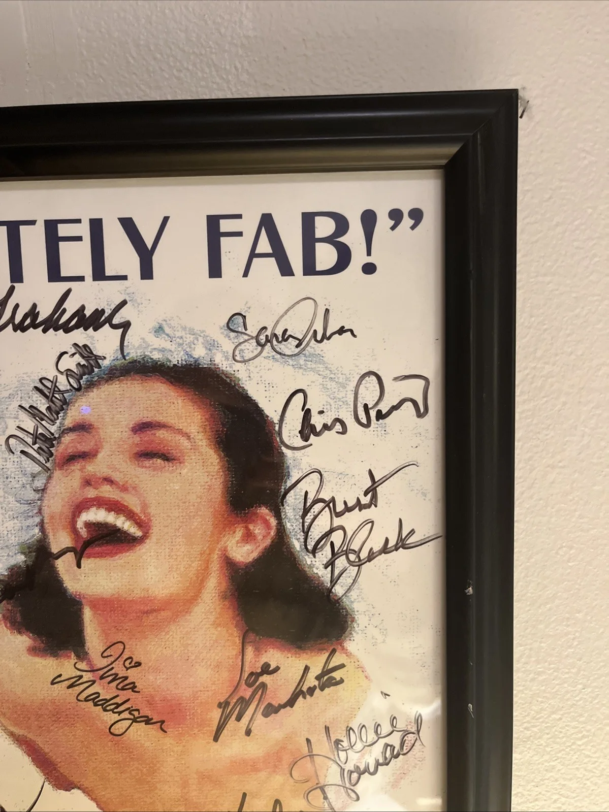 Vintage Mamma Mia! Original Signed Theater Poster 16”x 24”, image 5