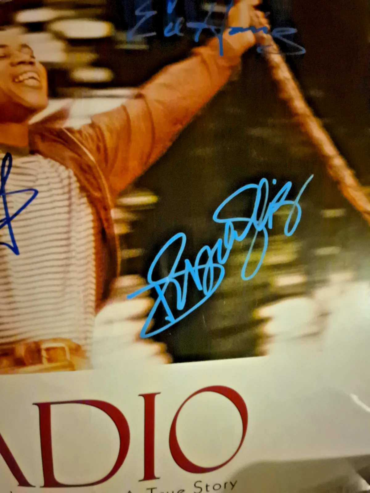 SEE BELOW — RADIO - CAST SIGNED , 1-SHEET MOVIE POSTER ekim, image 5