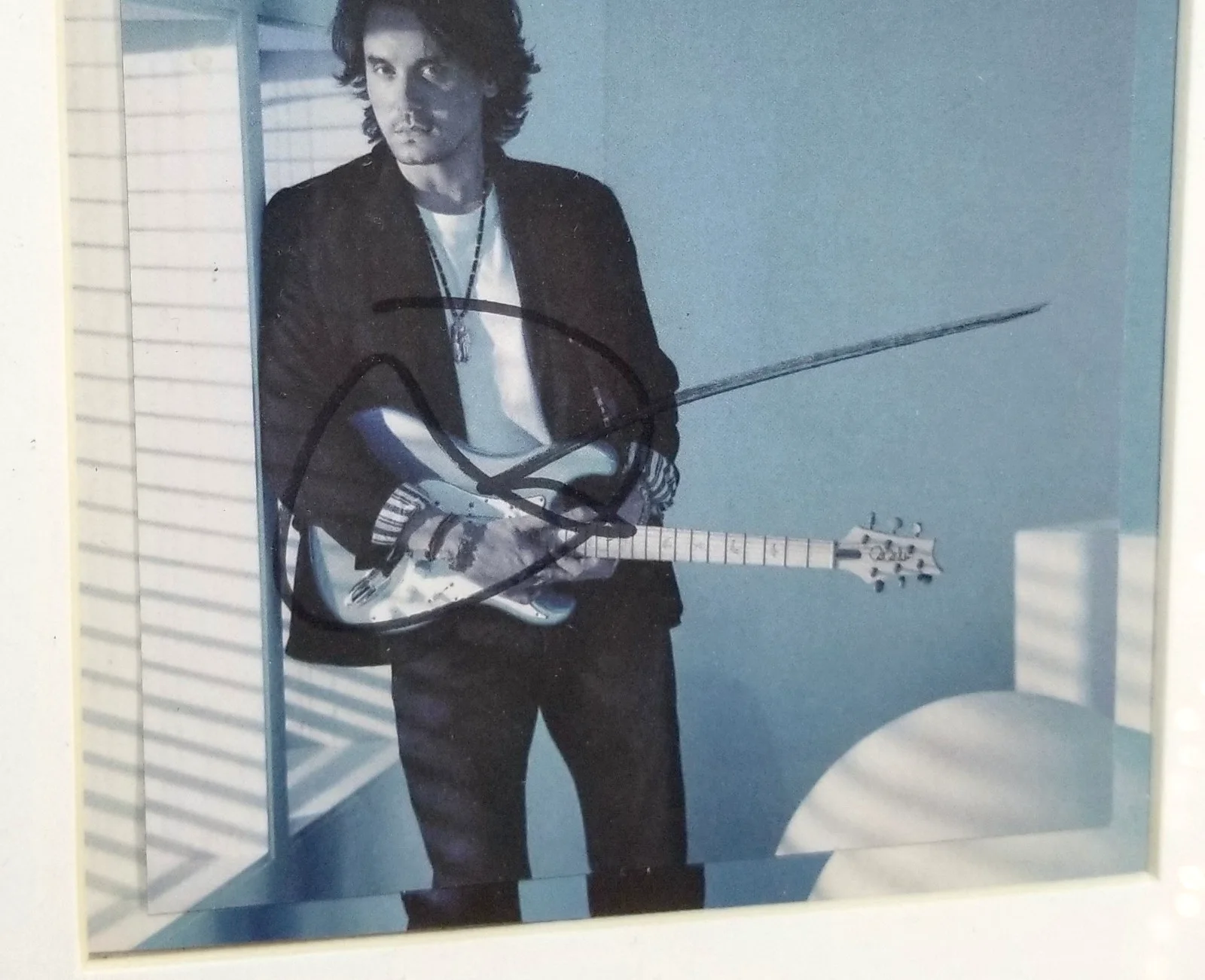 John Mayer REAL hand SIGNED Sob Rock CD Framed Display COA Autographed, image 2