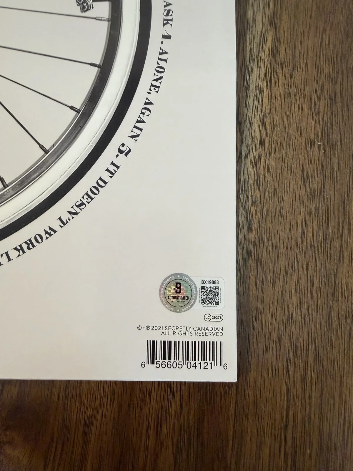 ‘Faye Webster’ Signed Autograph Vinyl Album ‘Self Titled’ Beckett, изображение 3