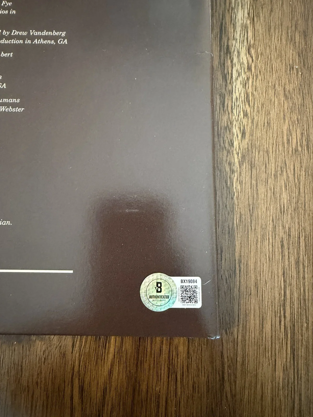 ‘Faye Webster’ Signed Autograph Vinyl Album ‘Car Therapy Sessions’ Beckett, изображение 3