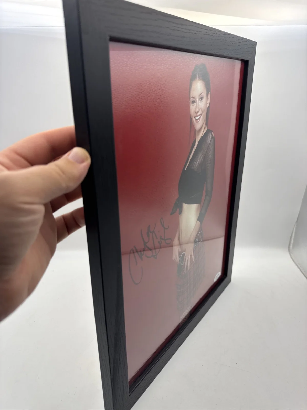 Chyler Leigh Signed 11x14 Photo PSA/DNA COA AC11733 Framed, изображение 4