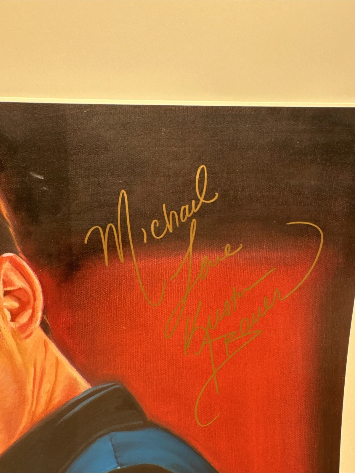 Kristin Bauer Signed Eric Northman Art Print 14x11 True Blood, image 2