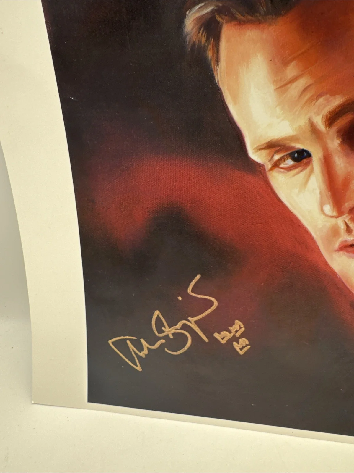Kristin Bauer Signed Eric Northman Art Print 14x11 True Blood, image 3