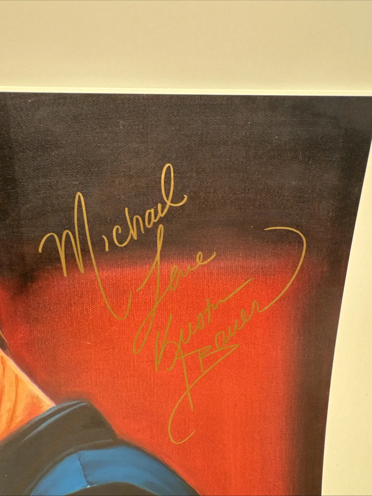 Kristin Bauer Signed Eric Northman Art Print 14x11 True Blood, image 5