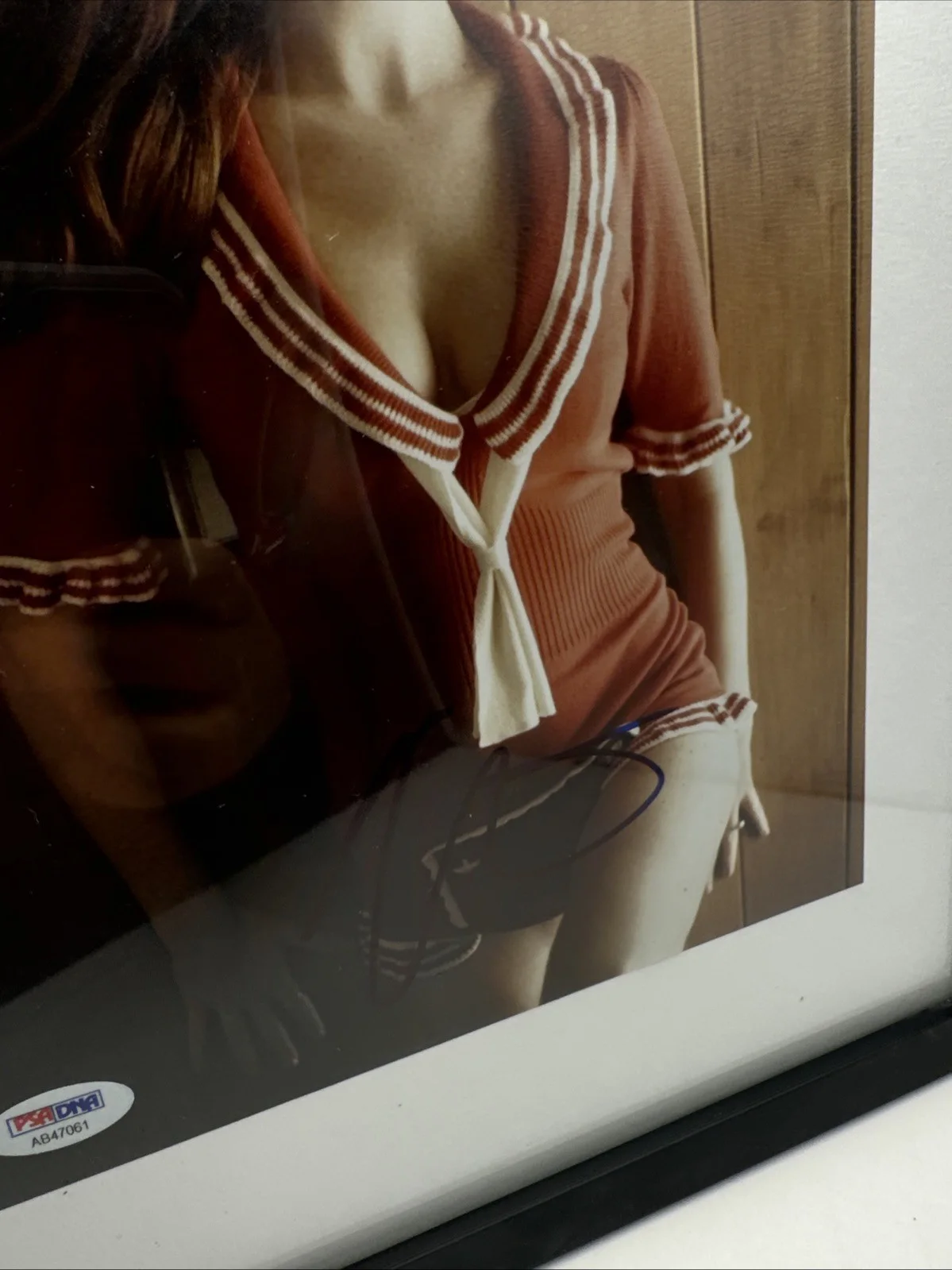 Isla Fisher Signed 8x10 Photo PSA/DNA COA AB47061 Framed, изображение 3