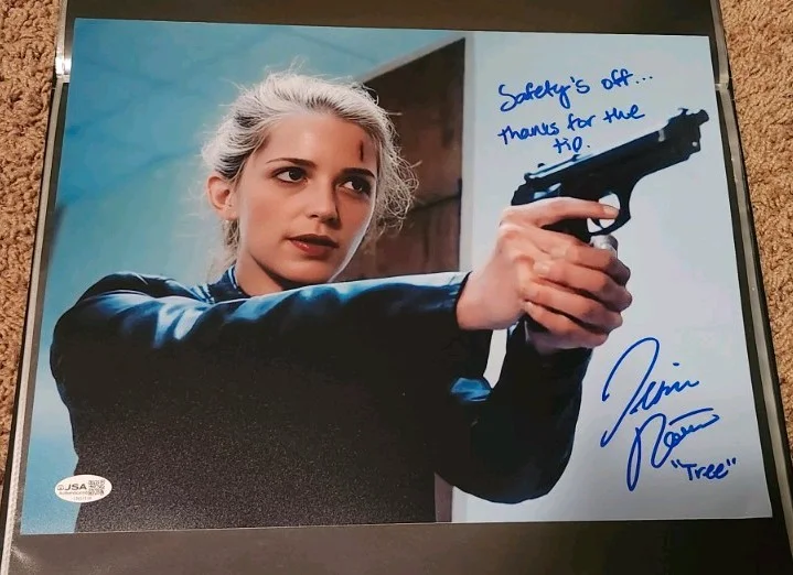 Jessica Rothe — Jessica Rothe Happy Death Day signed autographed 11x14 photo w/quote. JSA Cert