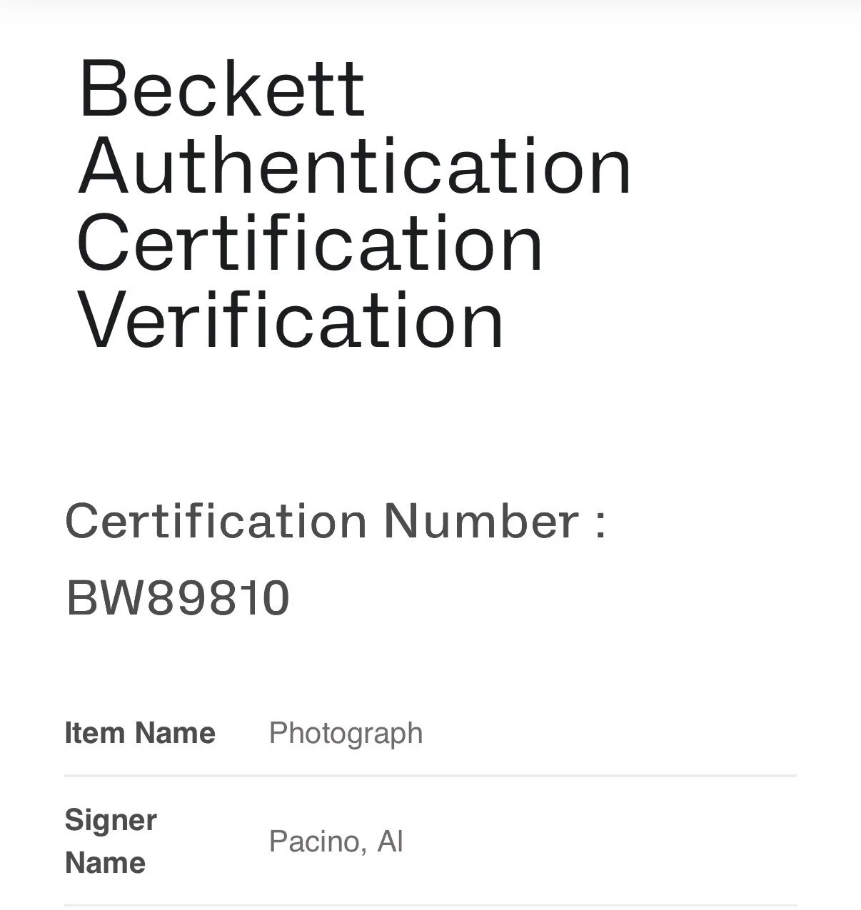 Al Pacino — Al PACINO SIGNED AUTOGRAPH 11x14 SCARFACE TONY MONTANA PHOTO BECKETT BW89810, изображение 4