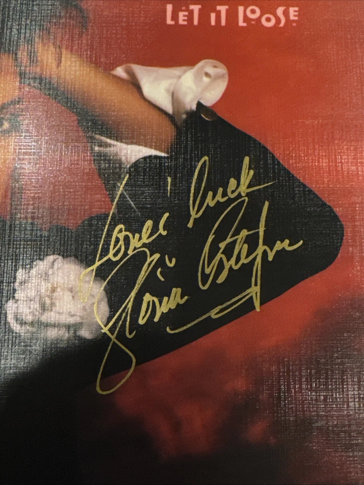 Gloria Estefan Autograph Signed Vinyl LP Record Miami Sound Machine Let It Loose, изображение 2