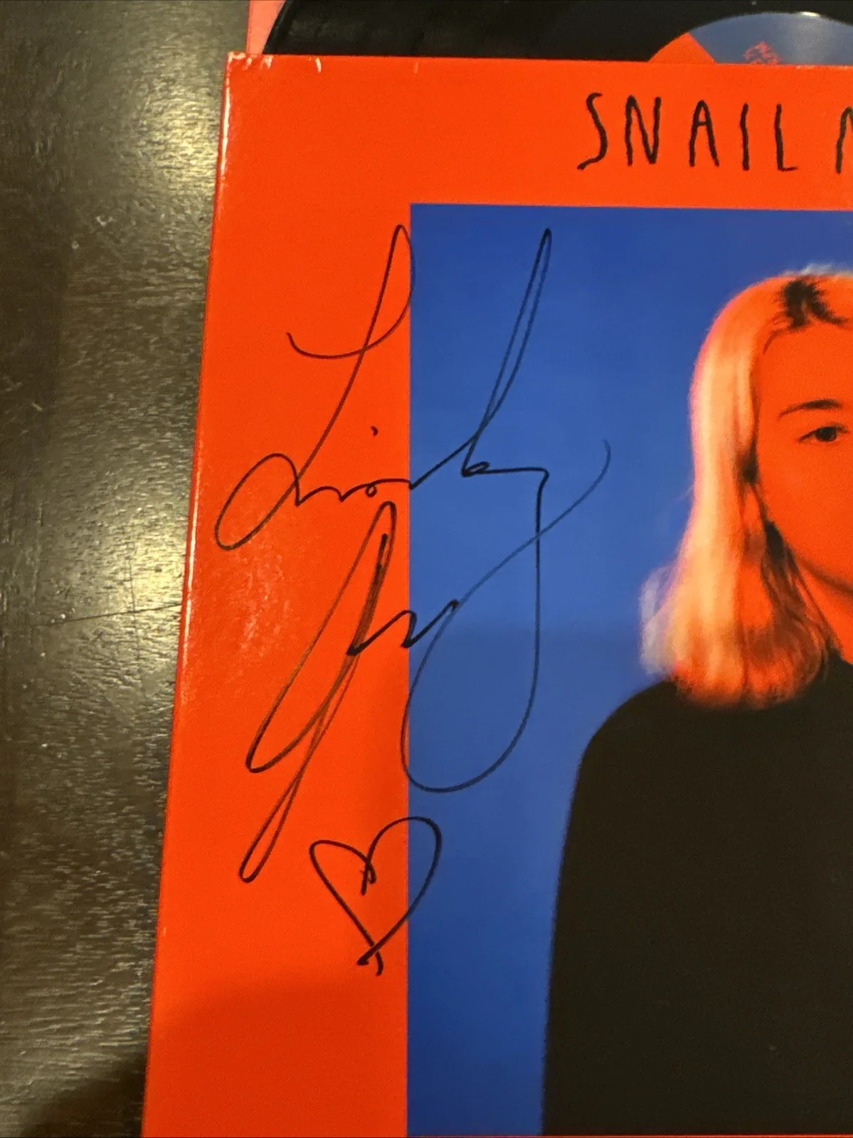 Snail Mail Signed Lush Vinyl LP Record Album Autograph Rare Indie, image 2