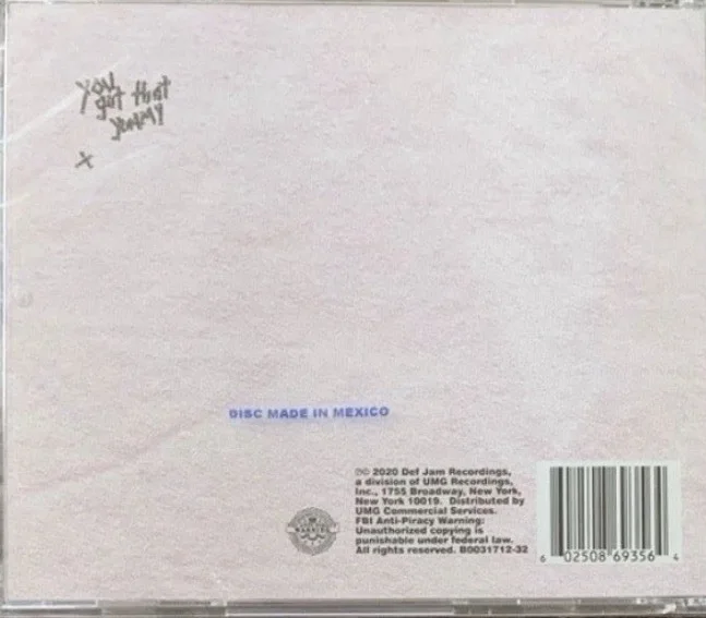 Justin Bieber "Yummy" CD SIGNED RARE, image 2