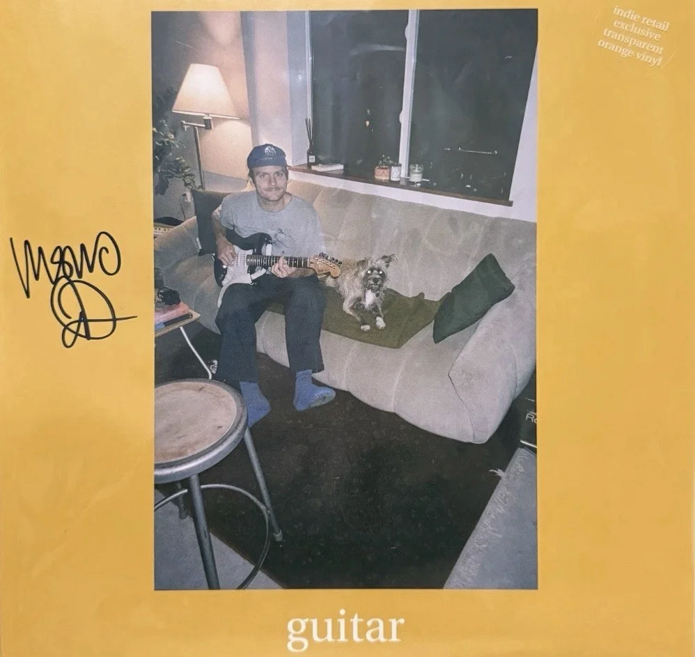 SIGNED COVER Mac DeMarco Guitar Orange Vinyl Record Autographed In HAND, изображение 2