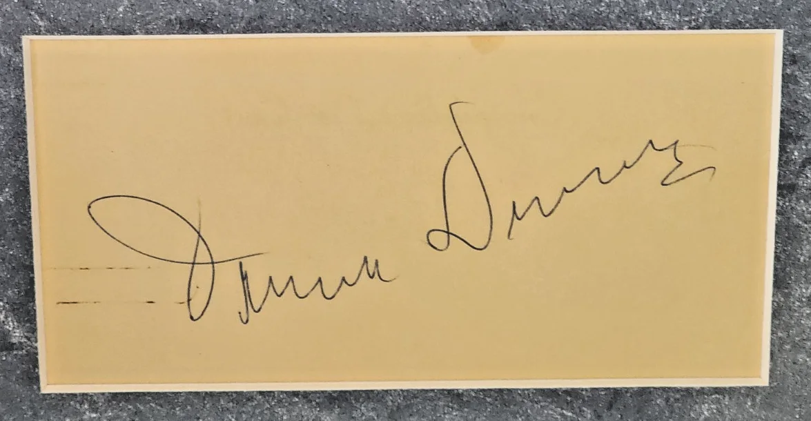 Irene Dunne — Irene Dunne autograph Picture from 1937 THE AWFUL TRUTH, w/ Cary Grant 19" X 15", image 4