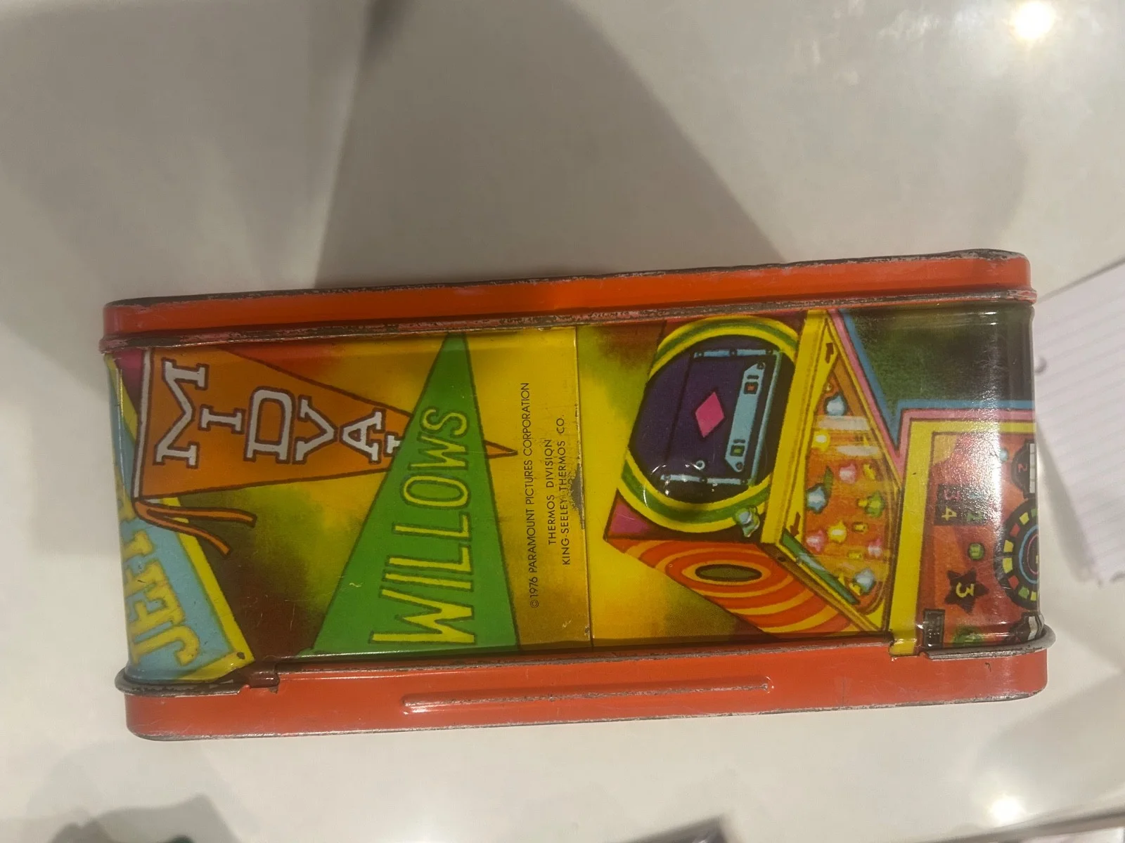 vintage happy days lunchbox, Henry Winkler Don most Anson Williams autograph PSA, image 4
